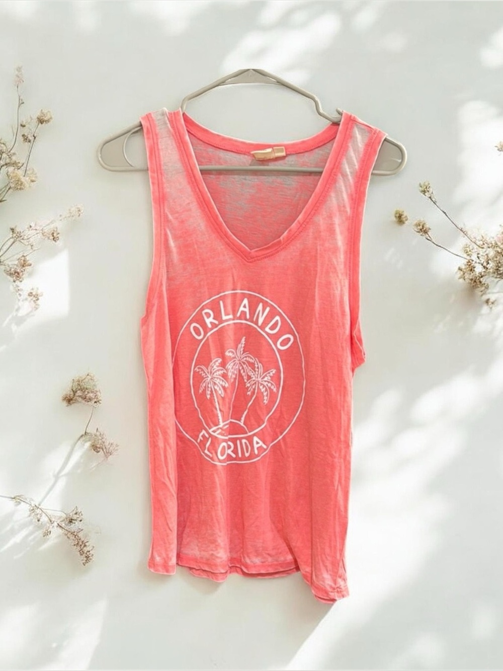 Orlando Florida Coral Tank Top